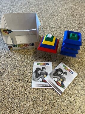 ImagiWorks Wedgits Kids Educational Stacking Puzzle Toy